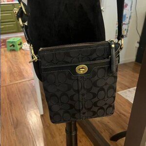 COACH black cross body bag